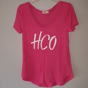 HCO Hollister Pink Shirt